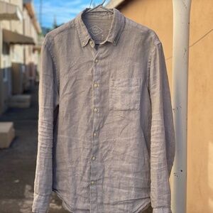 Alex Crane Linen Button Down